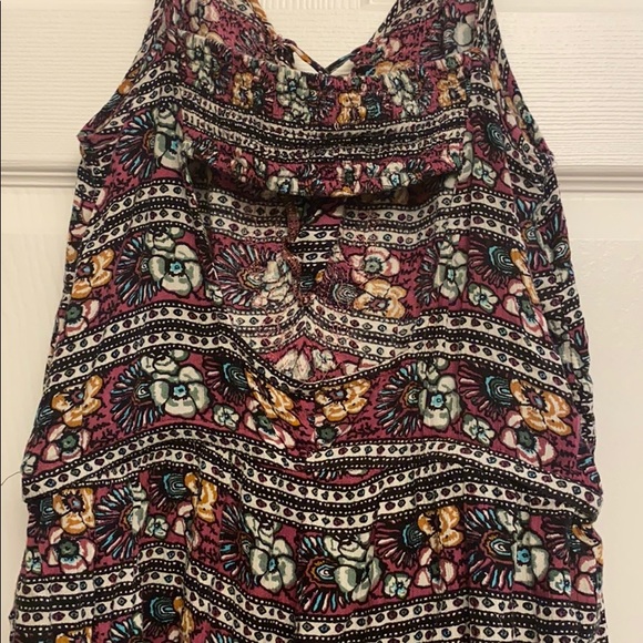 Short floral romper - Picture 4 of 4